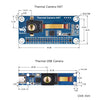 Waveshare Long-Wave IR Thermal Imaging Camera Module, 8062 Pixels, 45FOV(40PIN GPIO Header)