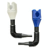 5pcs Plastic Refueling Funnel Portable Folding Telescopic Hose Hands-Free Bayonet(Blue)