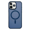 For iPhone 11 Pro Frosted Skin Feel MagSafe Phone Case(Dark Blue)