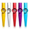 10 PCS Metal Kazoo Children Accompaniment Instrument(Silver)