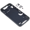 iPhone 14 Middle Frame with Keys, Black