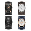 Ochstin 7232 Multifunctional Business Leather Wrist Wrist Waterproof Quartz Watch(Black+Black)