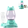 Automatic Pet Feeder & Waterer, Mint Green - Cat & Small Dog