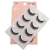 4 Pairs In One Box Handmade Mink False Eyelashes Slender And Long Three-Dimensional Multilayer Eyelashes(G100)