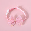 Sequin Bow Tie Cat Collar, Adjustable, S 17-32cm