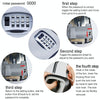 Car Key Safe Box - 4 Digit Combination Lock - Green