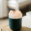 A07 Crystal Salt Humidifier USB Charging Home Aromatherapy Humidifier(White)