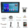 A3196 10 Inch Car Android Large Screen Navigation Central Control Screen 2+64G Player with CarPlay, Style:Standard+12Lights Camera