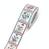 Thank You Square Self-adhesive Gift Food Packaging Seal Sticker Card Label, Size: 38x38mm(K-212-R1)
