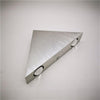 3W Aluminum Triangle Wall Lamp Home Lighting Indoor Outdoor Decoration Light, AC 85-265V(Yellow Light)