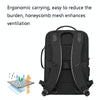 BANGE BG-S56 Waterproof Men'S Travel Backpack Large-Capacity Business Computer Backpack(Black)