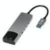 HY-601 6 in 1 USB Multi-Functional Sound Card USB + Audio 3.5 + 7.1CH / OPTICAL(Grey)