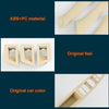 Car Imported Version Inside Doors Handle Pull Trim Cover 5141 7225 873 for BMW F10 F18, Left Driving (Beige White)