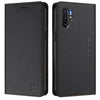 For Samsung Galaxy Note10+ RC01 Dual-Folded Magnetic Suction RFID Leather Phone Case(Black)