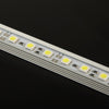 8.5W Aluminum Light Bar with Square Holder, 36 LED 5050 SMD, Warm White Light