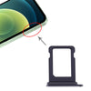iPhone 12 SIM Card Tray, Black - Replacement Part
