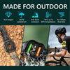 PG333 1.91 inch Waterproof Smart Sports Watch Support Heart Rate Monitoring / Blood Pressure Monitoring(Yellow)