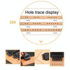 ER061 DIY Hand-sewn Leather Round Punch Tools Alloy Steel Platoons Rushing, Style: 5mm-4 Holes