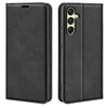 For Samsung Galaxy A16 Retro-skin Magnetic Suction Leather Phone Case(Black)