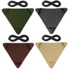 Outdoor Triangle Stool Camp Waterproof Canvas Portable DIY Chair Scorpion Fishing Stool(Army Green)