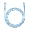 Baseus Pudding Series 20W Type-C to 8 Pin Fast Charging Data Cable, Length:2m(Blue)