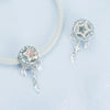 S925 Sterling Silver Star Moon Dreamcatcher Tassel DIY Beads(BSC978)