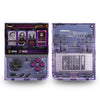 Miyoo Mini Plus 3.5 Inch IPS Screen Retro Handheld Game Console 64GB 15K Games(Transparent Purple)