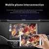A3061 7 Inches MP5 Bluetooth Player Universal Wired CarPlay Reversing Image Integrated, Style: Standard+4 Lights Camera