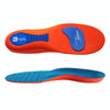 Sports Shock-absorbing Insoles Soft Bottom Sweat-absorbing Flat Arch Full Pad Heel Insoles, Size: 41-42(Sky Blue)