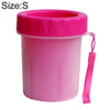 Silicone Paw Cleaner Cup - Small (Red)