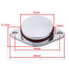 4x33mm Car Swirl Flap Air Intake Aluminum Gasket Remove Repair Kit(Silver)