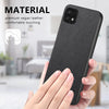 For Samsung Galaxy A22 5G Twill Fabric Leather Skin Back Phone Case(Black)