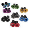 1pair MEROCA Mountain Bike Expansion Lock Bar Plug Road Bike Bicycle Bar Plug End Cover, Color: Green
