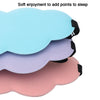 3D Cloud Eye Mask Ice Silk Slow Rebound Memory Foam Sleep Comfort Eye Mask(Black)