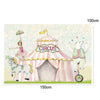 150 x 100cm Circus Clown Show Party Photography Background Cloth Decorative Scenes(MDZ00334)
