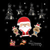 Christmas Window Decoration Poster Santa Claus Elk Snowflake Glass Wall Stickers, Style: SD-05 30x90cm