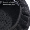 Motorcycle Breathable Massage Waterproof Sun-proof Silicone Seat Cushion(Black)