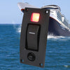 Marine Self-Locking Resetting Switch With Overload Protection Indicator Light ON-OFF-ON 3 Switch