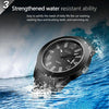 addies MY-1601 Luminous Version Silicone Watchstrap Quartz Watch, Support Calendar, Size:L(Blue)