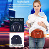 Ergonomic Baby Carrier with Hip Seat for Baby with Reflective Strip for 0-3 Years Old(Red)