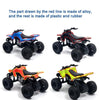 1:36 Simulated Beach Four-wheel Off-road Motorcycle Model Children Toy Car(Blue)