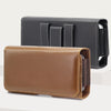 5.5-6.7 inch Universal Multifunctional Horizontal Magnetic Flip Cover PU Phone Waist Bag(Brown)