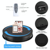 PULUZ 30cm Adjusting Speed Rotating Turntable Display Stand, Load 10-15kg, US Plug(Black)