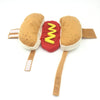 Hot Dog Pet Costume, Brown, M | Halloween Dog & Cat Outfit