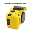 PULUZ Soft Silicone Protective Case for Canon EOS 3000D / 4000D(Yellow)