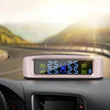 Universal Car Wireless Solar Energy TPMS Tire Pressure Alarm System External Tire Monitor