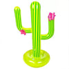 Inflatable Cactus Casting Ring Toys Children Water Ring Toys(Green)