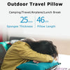 Naturehike NH17A001-L Sponge Automatic Inflatable Travel Portable Cushion Pillow(Blue)