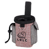 Dog Treat Pouch Bag with Poop Bag Dispenser - Light Pink