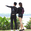 Waterproof Shoulder Messenger Bag Outdoor Chest Bag(Purple)